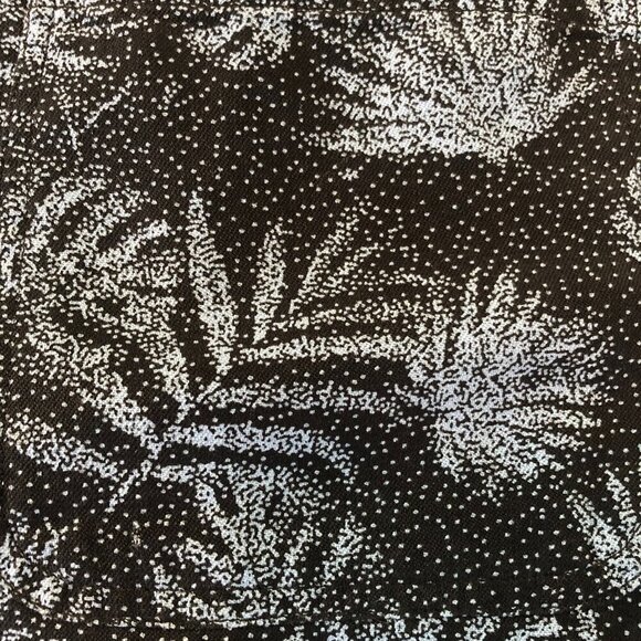 Nat Nast Hawaiian Shirt Mens Size XL Silk Blend Blue Tropical Leaves - Picture 4 of 8